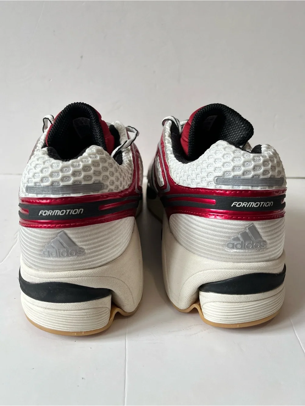 Adidas ADISTAR CONTROL 5 sneakers red silver running athletic shoe men’s size 16